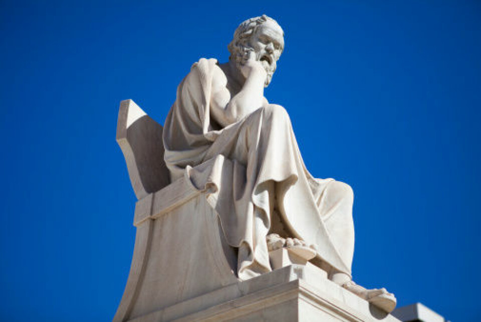 En ny terapimetode for å behandle rusproblemer er inspirert av filosofen Sokrates. (Foto: Photos.com)
