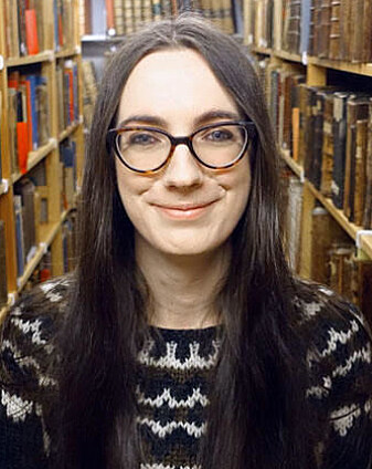 Helen F. Leslie-Jacobsen, researcher in Medieval Philology at the University of Bergen (UiB). Helen F. Leslie-Jacobsen, researcher in Medieval Philology at the University of Bergen (UiB).