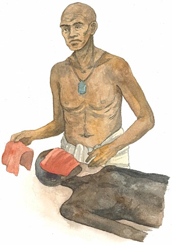 Balsamering ble regnet som e et hellig ritual i gamle Egypt. Balsamering ble regnet som e et hellig ritual i gamle Egypt.