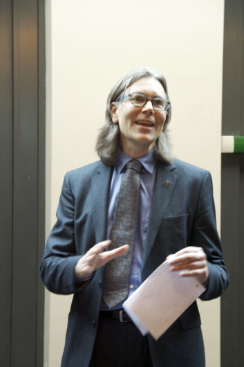 IGBP-leiar James Syvitski var i Bergen sist veke. (Foto: Gudrun Sylte) IGBP-leiar James Syvitski var i Bergen sist veke. (Foto: Gudrun Sylte)