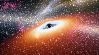 Forskere foreslår at supermassive svarte hull kan være laget av mørk materie