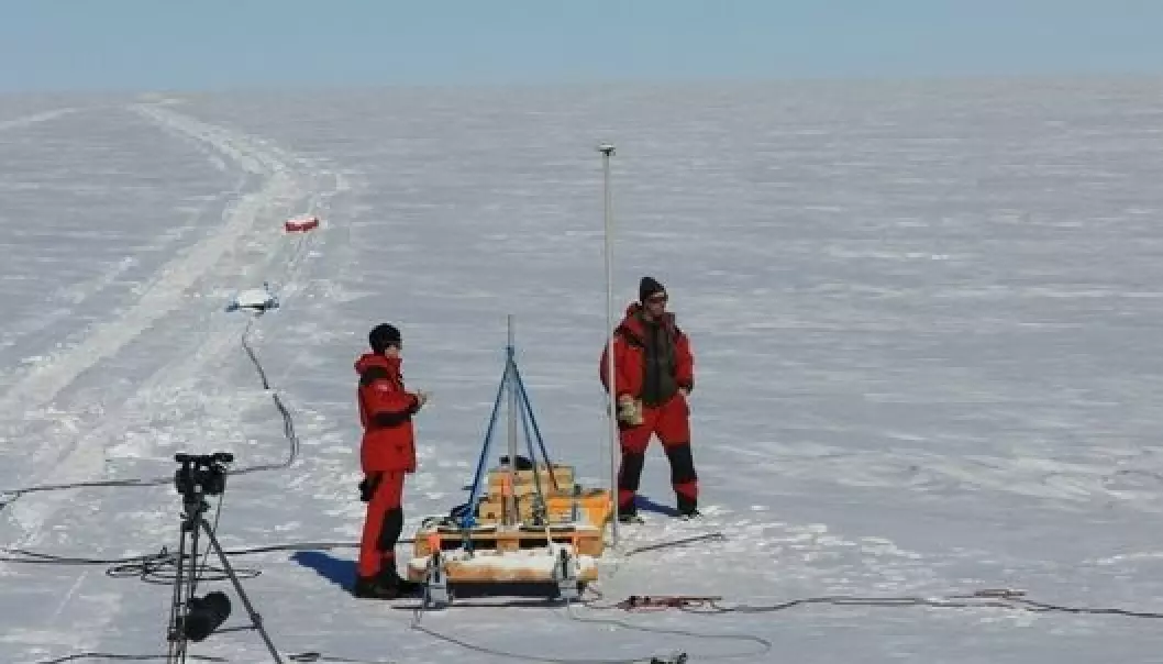 Oppdaget ukjent nettverk av kanaler under isen i Antarktis