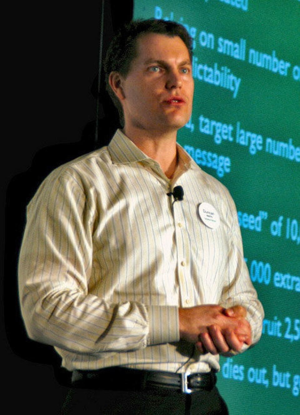 Duncan Watts (Foto: dsearls, Creative Commons, se lisens)