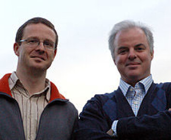 "Børge A. Kristoffersen og Roderick Nigel Finn. (Foto: Lars Holger Ursin)" "Børge A. Kristoffersen og Roderick Nigel Finn. (Foto: Lars Holger Ursin)"