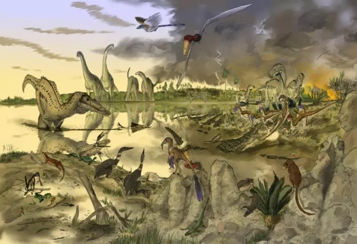 Dinotegnerne kan virkelig bringe fortidens kjemper tilbake til live i sine illustrasjoner. Men har de plikt til å formidle et riktig bilde, i tillegg til et som er estetisk sett bra? (Foto: (Illustrasjon: Mark Witton/Flickr Creative Commons))