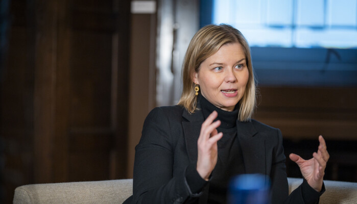 Kunnskapsminister Guri Melby, partileder i Venstre. Kunnskapsminister Guri Melby, partileder i Venstre.