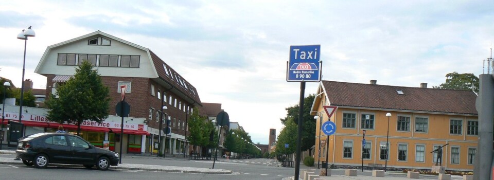 Lillestrøm er Skedsmo kommunes eneste by. Her sentrum en dag i 2008. (Foto: Skvattram/Wikipedia)
