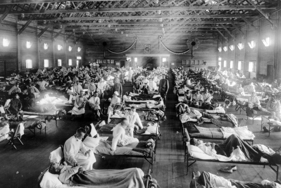 Spanskesyken regnes som en av tidenes verste pandemier. Forskere frykter nå at et lab-forsøk i USA skal få fatale konsekvenser. (Foto: AFIP's Museum of Health & Medicine)