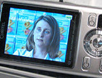 "DMB-mottaker, vist på IFA-messen i Berlin 2005" "DMB-mottaker, vist på IFA-messen i Berlin 2005"