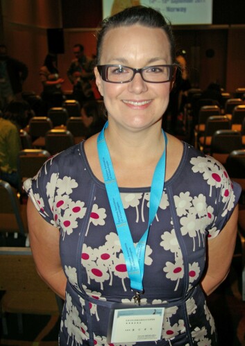 Liv Nilsson Stutz legger vekt på at urfolks krav om forfedres levninger ofte handler om politikk. (Foto: Bjørnar Kjensli) Liv Nilsson Stutz legger vekt på at urfolks krav om forfedres levninger ofte handler om politikk. (Foto: Bjørnar Kjensli)