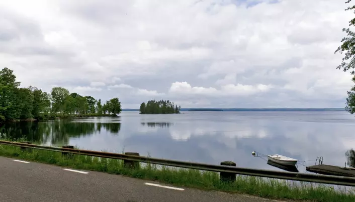 Denne runde innsjøen i Sverige er et gigantisk meteoritt­krater