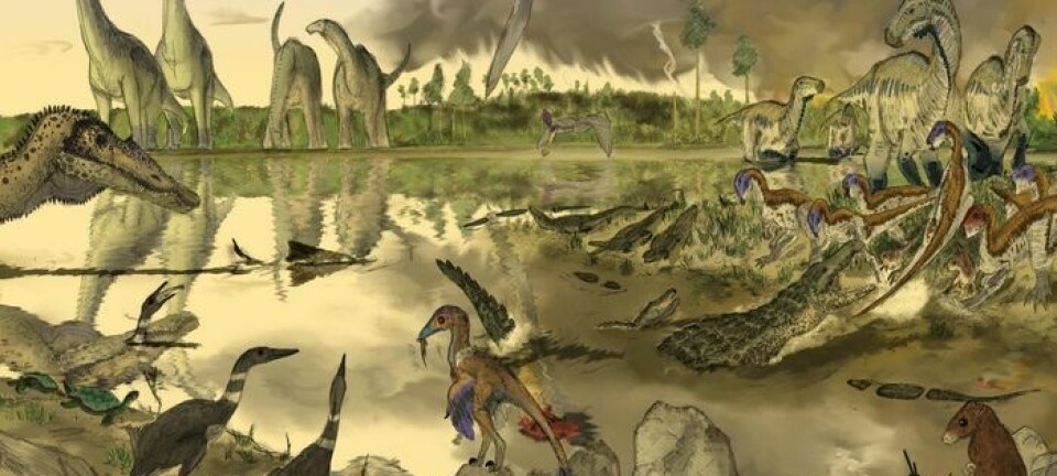 Dinotegnerne kan virkelig bringe fortidens kjemper tilbake til live i sine illustrasjoner. Men har de plikt til å formidle et riktig bilde, i tillegg til et som er estetisk sett bra? (Illustrasjon: Mark Witton/Flickr Creative Commons)