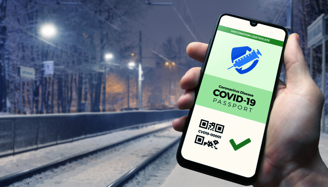 Kanskje vil du i fremtiden måtte bevise at du har tatt koronavaksine for å kunne reise med visse selskaper. Kanskje vil du i fremtiden måtte bevise at du har tatt koronavaksine for å kunne reise med visse selskaper.