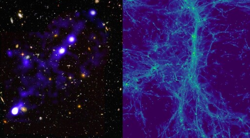 Nye bilder gir et glimt av de største strukturene i universet