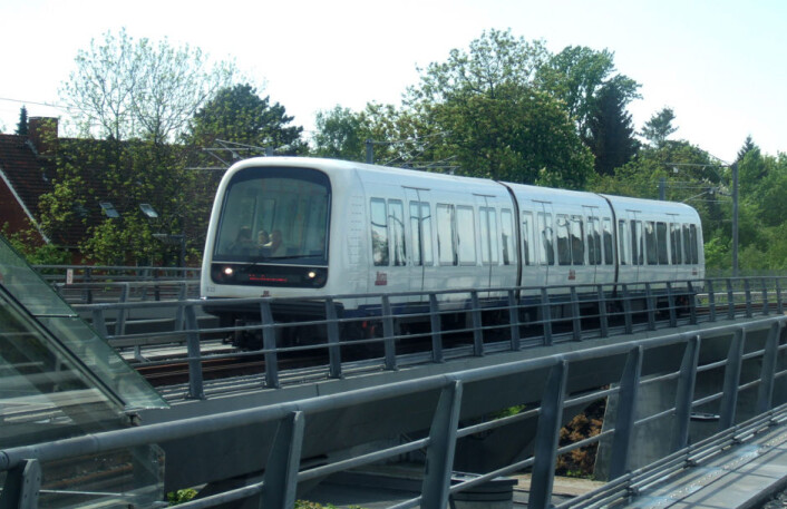 Førerløst metrotog i København. (Foto: Gadgetbox, Wikimedia Commons) Førerløst metrotog i København. (Foto: Gadgetbox, Wikimedia Commons)
