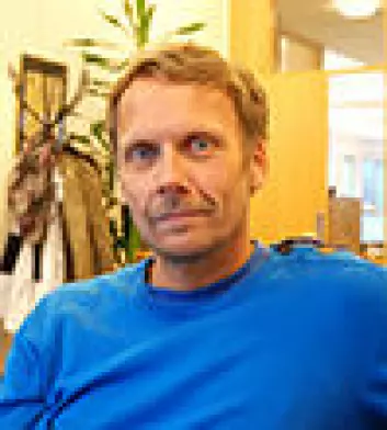 Morten Borgen, barnevernspedagog ved BUP Narvik og prosjektleder for e-BUP ved NST. (Foto: Randi Laukli)