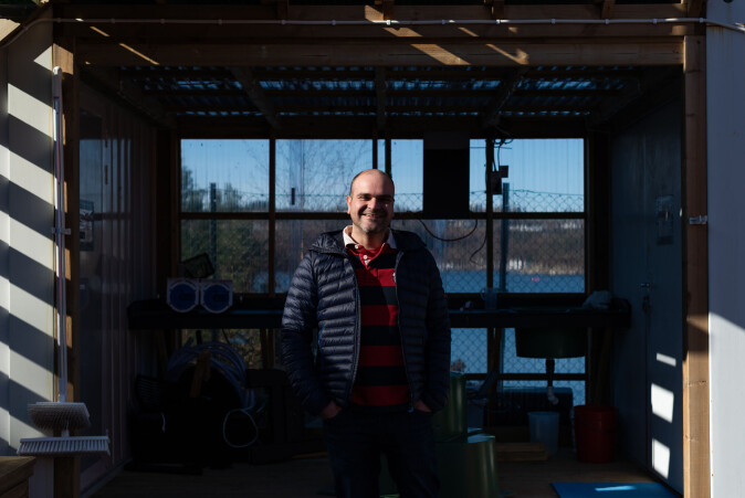 Ved hjelp av programmering har Antonio Agüera-Garcia nå automatisert prøvetakingen. Ved hjelp av programmering har Antonio Agüera-Garcia nå automatisert prøvetakingen.