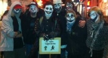 Juggalos er fans av hiphopbandet Insane Clown Posse. (Foto: (Foto fra oppgaven))