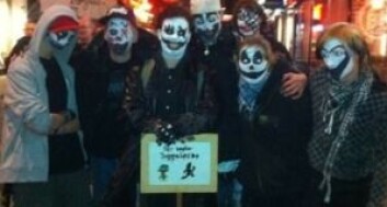 Juggalos er fans av hiphopbandet Insane Clown Posse. (Foto: (Foto fra oppgaven)) Juggalos er fans av hiphopbandet Insane Clown Posse. (Foto: (Foto fra oppgaven))