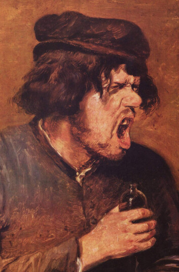 Avsky i kunsten: Det bitre brygg, maleri av den flamske kunstneren Adriaen Brouwer (ca. 1630-1640). (Foto: (Bilde: Adriaen Brouwer/Wikimedia Commons)) Avsky i kunsten: Det bitre brygg, maleri av den flamske kunstneren Adriaen Brouwer (ca. 1630-1640). (Foto: (Bilde: Adriaen Brouwer/Wikimedia Commons))