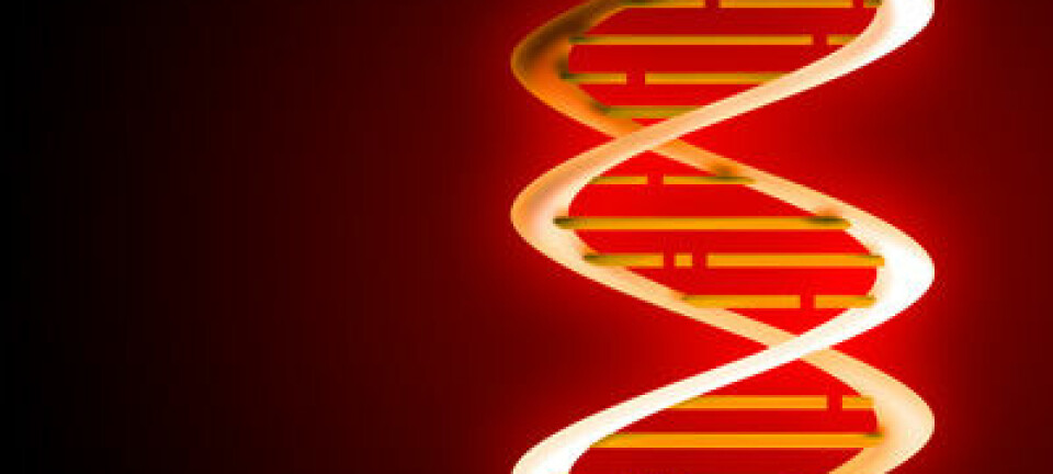 Illustrasjon av DNA. (Illustrasjon: Colourbox.no)