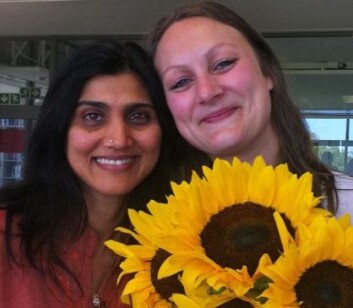 Sa'diyya Shaikh og Nina Hoel. (Foto: Privat) Sa'diyya Shaikh og Nina Hoel. (Foto: Privat)
