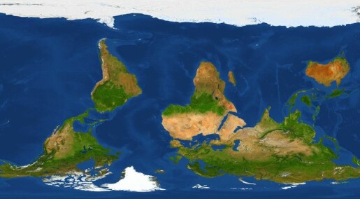 Hvem bestemte at nord er oppe og sør er nede på verdenskartet?