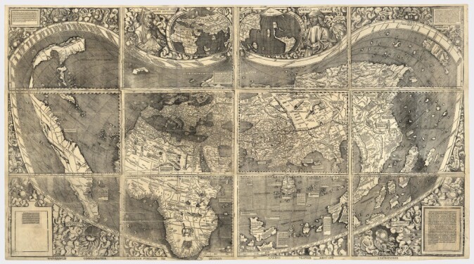 Oppdagelsen av verden gikk raskt unna på 1500-tallet. Det ser ut til at Martin Waldseemüller så vidt rakk å få med Kapp det gode håp på verdenskartet fra 1507. Oppdagelsen av verden gikk raskt unna på 1500-tallet. Det ser ut til at Martin Waldseemüller så vidt rakk å få med Kapp det gode håp på verdenskartet fra 1507.