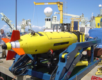 Undervannsteknologi fra Kongsberg. (Foto: Kongsberg Maritime) Undervannsteknologi fra Kongsberg. (Foto: Kongsberg Maritime)