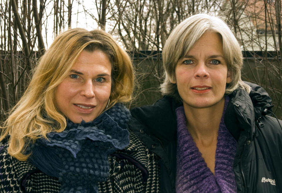 Hilde Bondevik (t.v.) og Anne Kveim Lie. (Foto: KILDEN/Sandnes)
