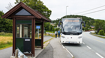 Forskernes datasimulering viser hvordan busstilbudet mellom Kristiansand og Arendal kan bli bedre