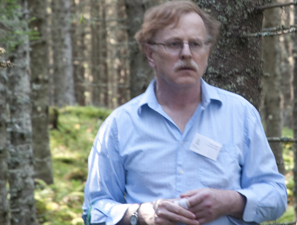Victor Lieffers, professor i skogskjøtsel ved University of Alberta i Canada. (Foto: Lars Sandved Dalen)