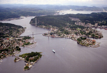 Miljøtiltak i form av tynntildekking av sjøbunn vurderes nå for Grenlandsfjordene. (Foto: Klif) Miljøtiltak i form av tynntildekking av sjøbunn vurderes nå for Grenlandsfjordene. (Foto: Klif)