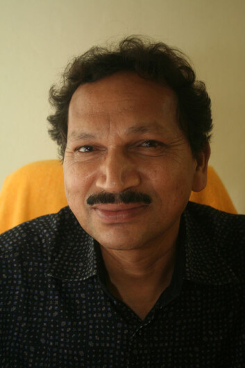 Professor V. Krishna leder Centre for Dalit and Adivasi Studies and Translation ved University of Hyderabad i den indiske delstaten Andhra Pradesh. (Foto: Asle Rønning) Professor V. Krishna leder Centre for Dalit and Adivasi Studies and Translation ved University of Hyderabad i den indiske delstaten Andhra Pradesh. (Foto: Asle Rønning)