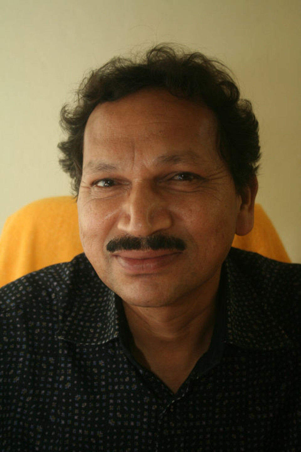 Professor V. Krishna leder Centre for Dalit and Adivasi Studies and Translation ved University of Hyderabad i den indiske delstaten Andhra Pradesh. (Foto: Asle Rønning)