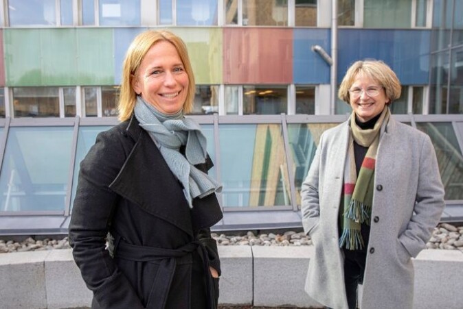 Barneombud Inga Bejer Engh og forsker Anne Rønneberg fra Det odontologiske fakultet ved UiO. Barneombud Inga Bejer Engh og forsker Anne Rønneberg fra Det odontologiske fakultet ved UiO.