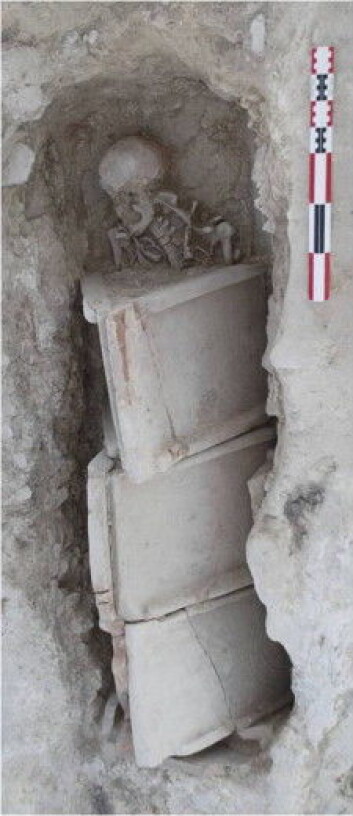 Kvinnen ble funnet ved et gravsted nær Lleida i Spania. (Foto: International Journal of Paleopathology) Kvinnen ble funnet ved et gravsted nær Lleida i Spania. (Foto: International Journal of Paleopathology)