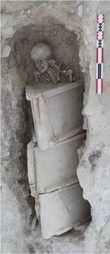 Kvinnen ble funnet ved et gravsted nær Lleida i Spania. (Foto: International Journal of Paleopathology)