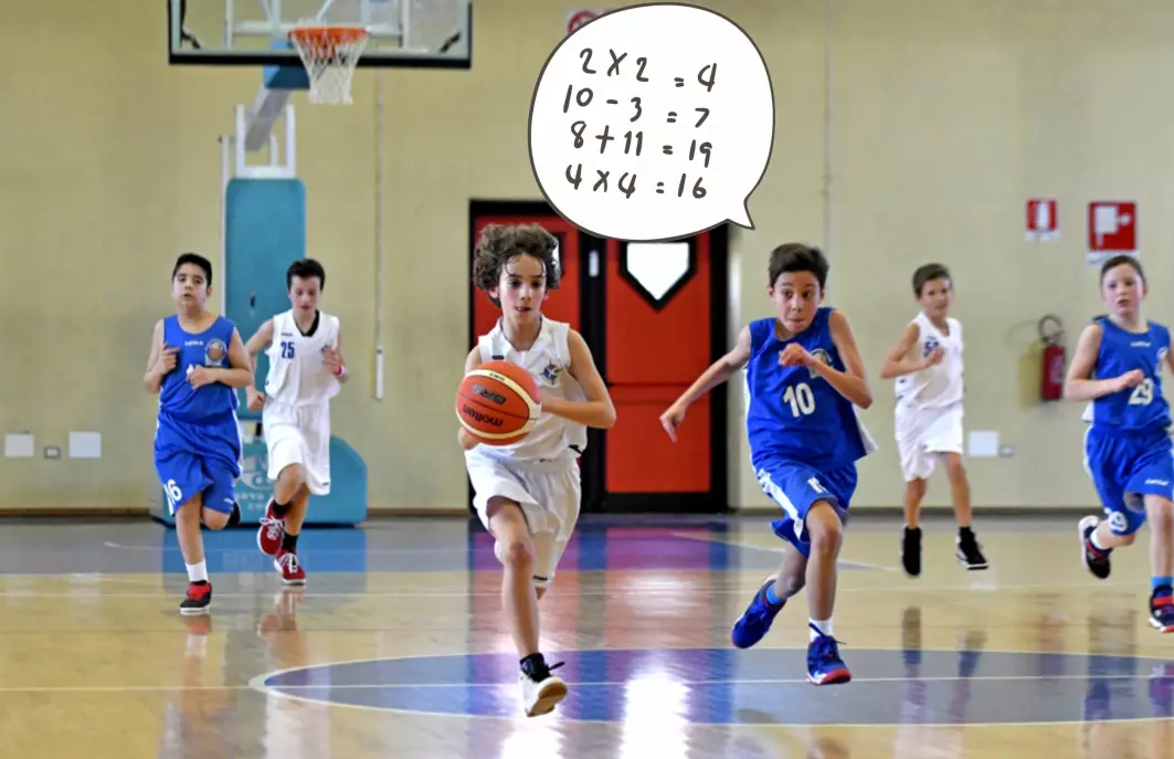 En dansk studie med 757 barn fra 1. til 5. klasse viser at en blanding av matematikk og basketball gir elevene mer lyst til å lære.