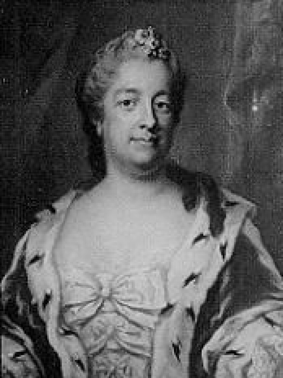 Svenske Eva Ekeblad ble som første kvinne medlem av det svenske Vetenskapsakedemien etter at hun beskrev hvordan man kunne lage sprit av poteter. Portrett av Gustaf Lundberg. (Foto: Wikipedia Commons)