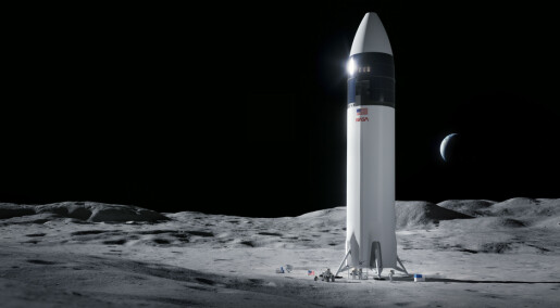 SpaceX har fått jobben med å sette folk på månen
