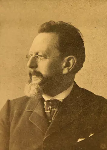 Professor Henrik Mohn, Norges første meteorolog og bestyrer av Meteorologisk institutt fra 1866. (Foto: Via Yngve Nilsen)