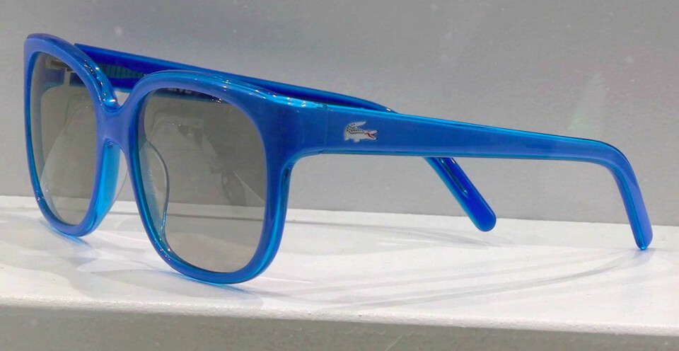 Design 3D-brille fra firmaet EX3D Eyewear. Beskytter også mot UV-stråling. (Foto: Arnfinn Christensen)