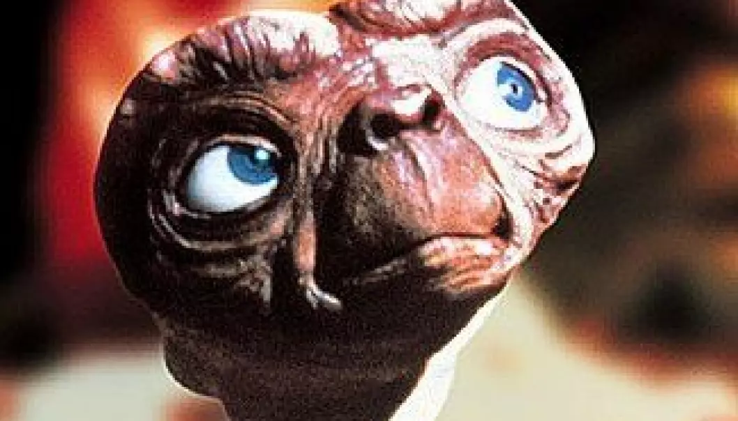 Jorden sett av E.T.