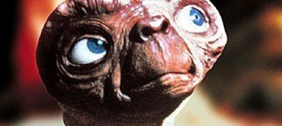 'E.T. fra Universals film E.T. The Extra-Terrestrial (1982).'