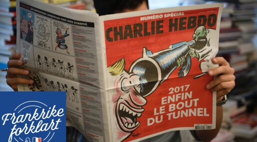 Franske karikatur­tegninger i skuddlinjen