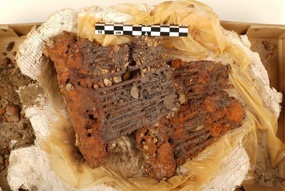 Numerous and varied textile tools accompanied the woman into the grave, including these wool combs. The artefacts may indicate that she worked in the manufacture of textiles.