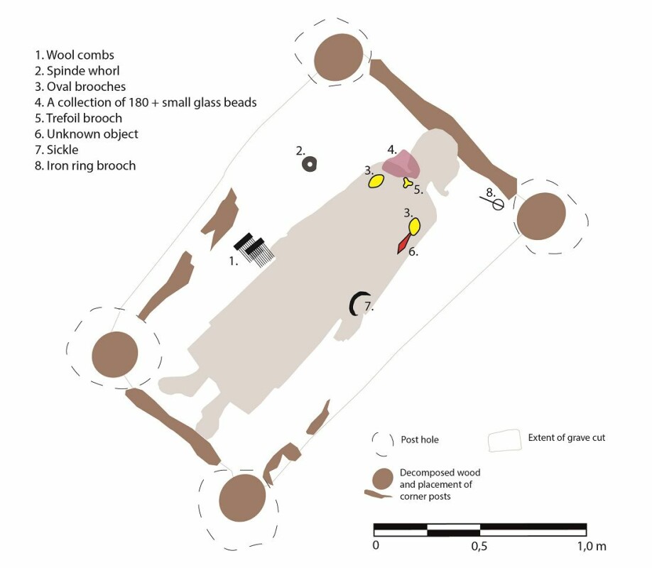 Overview of the dig site.