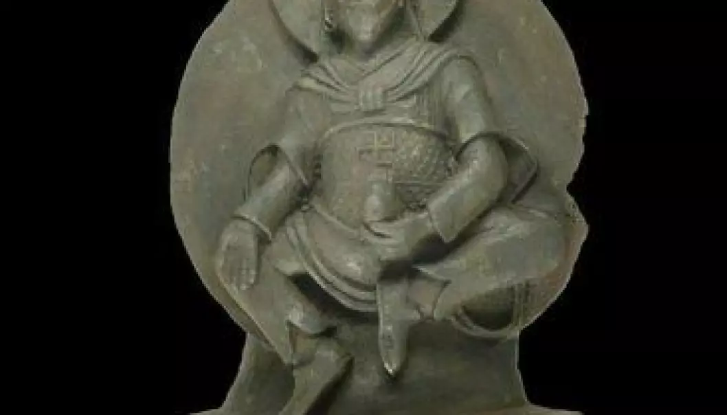 Buddhist-statue viser seg å være lagd av meteoritt