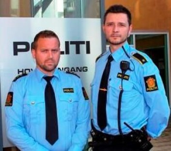 Anders Sjøtrø og Per Ivar Olsen er begge politimenn ved Sør-Trøndelag politidistrikt. (Foto: (Lars Melvold, Politiet)) Anders Sjøtrø og Per Ivar Olsen er begge politimenn ved Sør-Trøndelag politidistrikt. (Foto: (Lars Melvold, Politiet))
